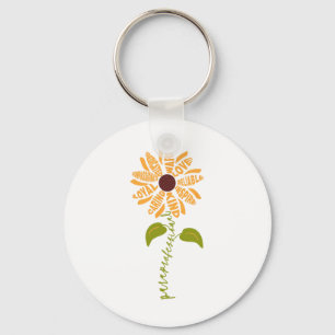 Paraprofessional Para Sunflower Teacher Ck To Scho Keychain