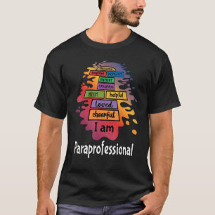 Paraprofessional Paraeducator Teacher Assistant Ai T-Shirt
