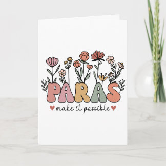 Paras Make It Possible Teacher Wildflower Ck To Sc Card