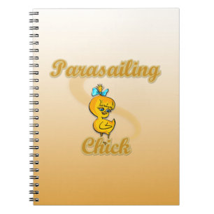 Parasailing Chick Notebook
