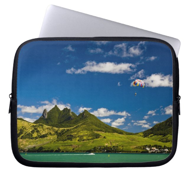 Parasailing within View of impressive Lion Laptop Sleeve (Front)