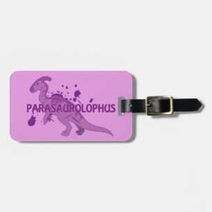 Parasaurolophus Luggage Tag