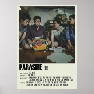 Parasite Alternative Art Movie Large 2 Poster