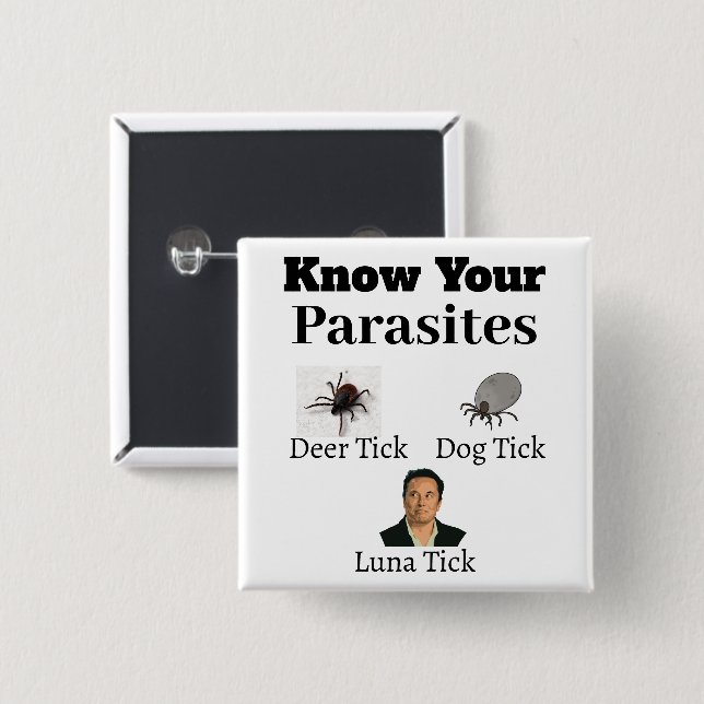 Parasites Button (Front & Back)