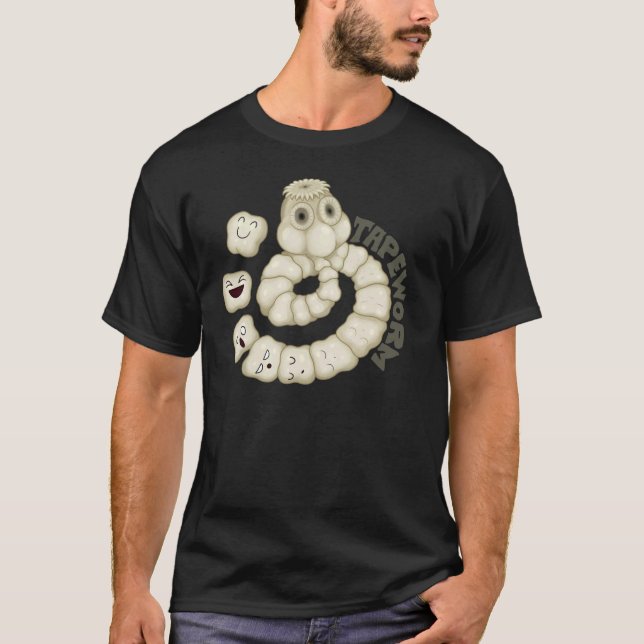 PARASITES: Tapeworm T-Shirt (Front)