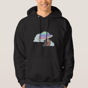 Parasol Sloth Fitted Hoodie
