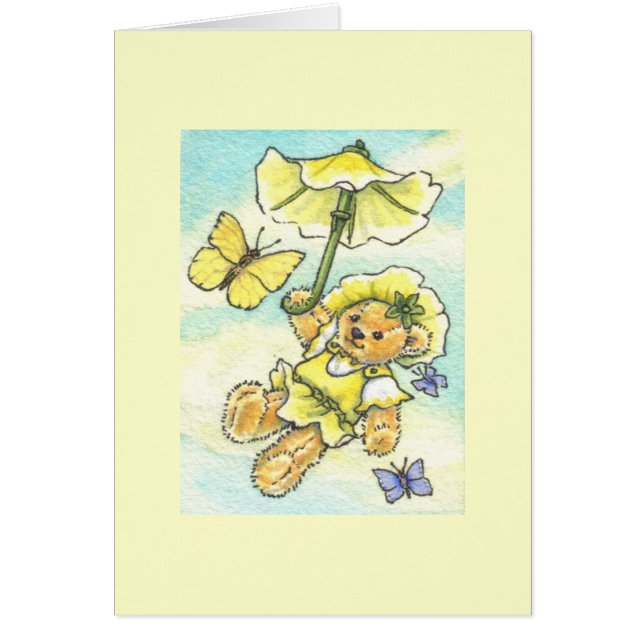 Parasol Teddy Blank Note (Front)
