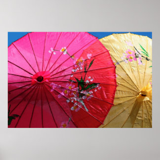 Parasols Poster