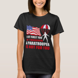 Paratrooper Pride For 82nd Airborne Veterans T-Shirt