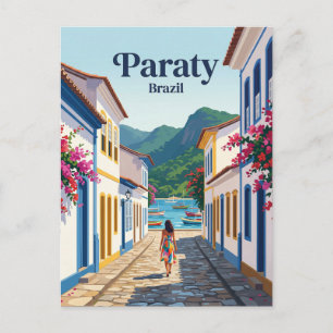 Paraty Brazil Postcard