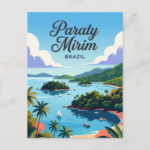 Paraty Mirim Brazil Postcard