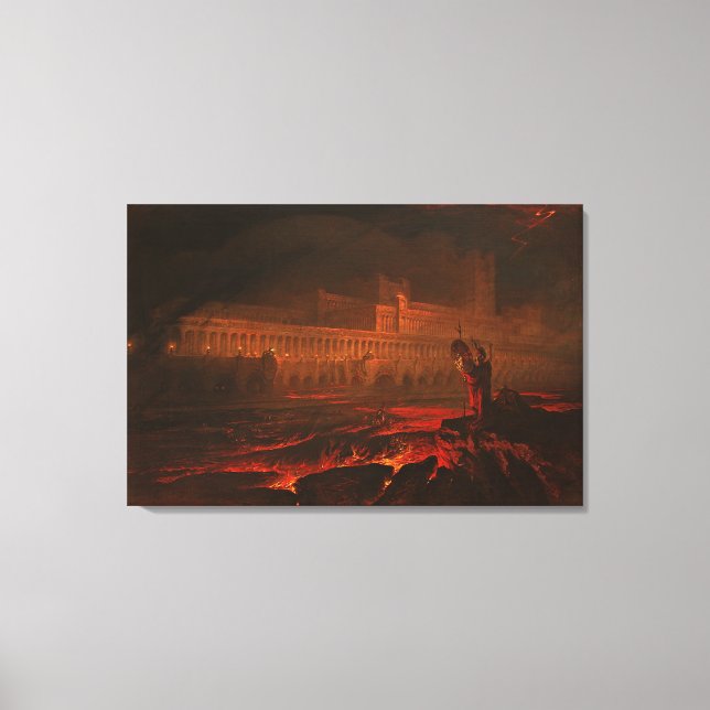 Parau na te Varua ino (Words of the Devil), 1892 Canvas Print (Front)