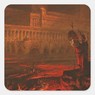 Parau na te Varua ino (Words of the Devil), 1892 Square Sticker