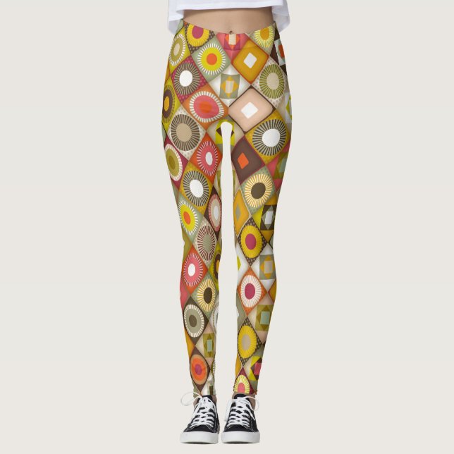 parava retro diagonal leggings (Front)