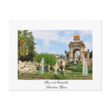Parc de la Ciutadella in Barcelona
