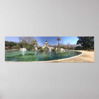 Parc de la Ciutadella Poster