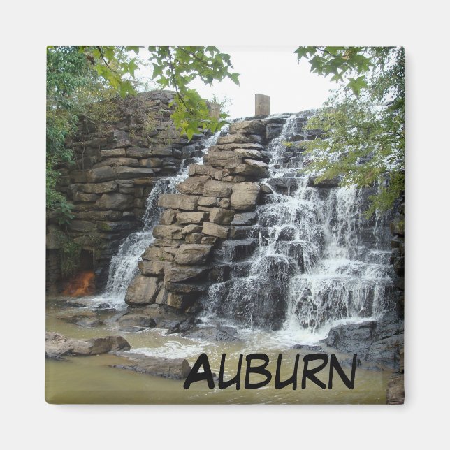Parc d'état de Chewacla Cascade d'Auburn Magnet ph (Devant)