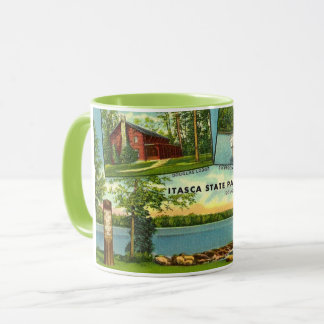 Parc d'état d'Itasca Vintage public et Mug