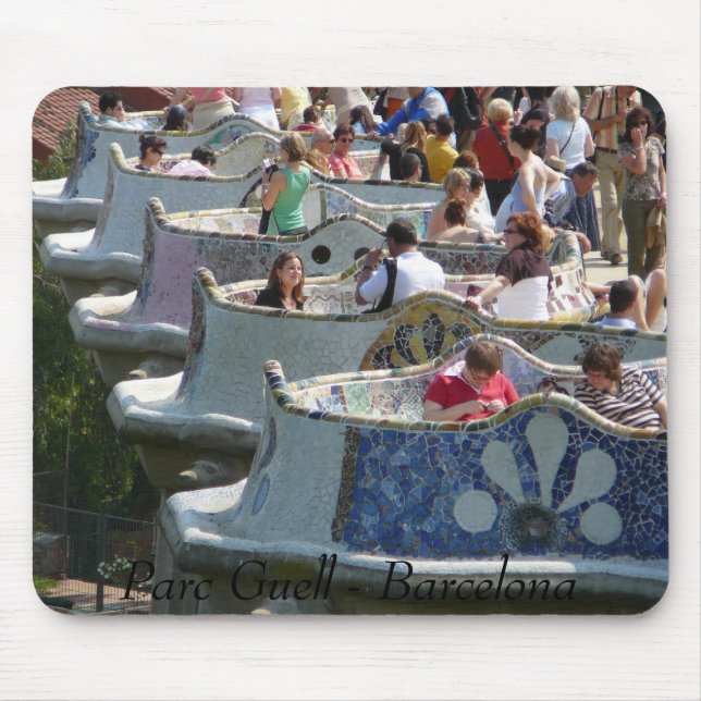 Parc Guell Mouse Pad (Front)