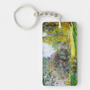 Parc Monceau, Paris Claude Monet Keychain