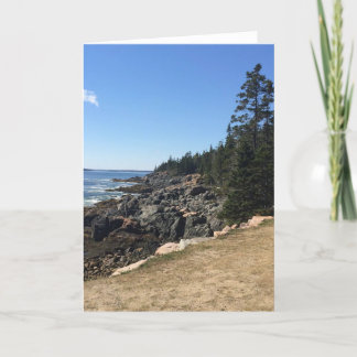 Parc national d'Acadia, carte pour notes du Maine