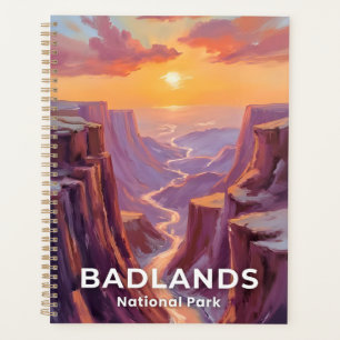 Parc national de Badlands Dakota du Sud Peinture