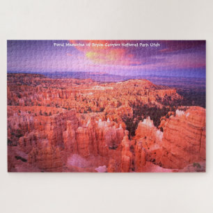 Parc national de Bryce Canyon Utah. Puzzle