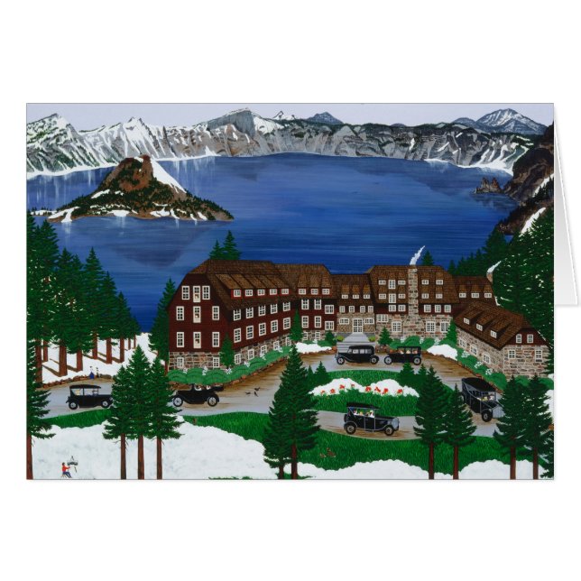 Parc national de Crater Lake (Devant horizontal)