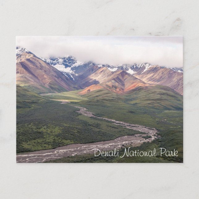 Parc national de Denali - Alaska | Carte postale (Devant)