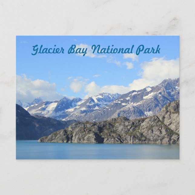 Parc national de Glacier Bay, Alaska Carte postale (Devant)