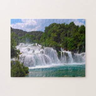 Parc national de Krk Croatia. Jigsaw Puzzle