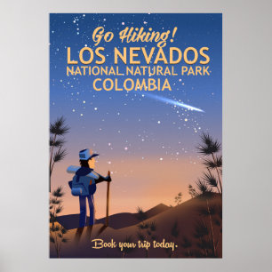 Parc national de Los Nevados Affiche de voyage