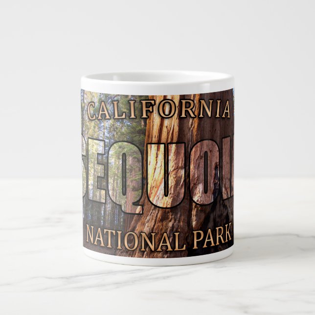 Parc national de Sequoia Jumbo Mug (Devant)