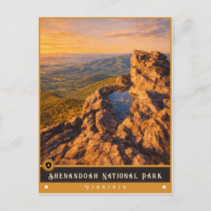 Parc national de Shenandoah Carte postale ancien