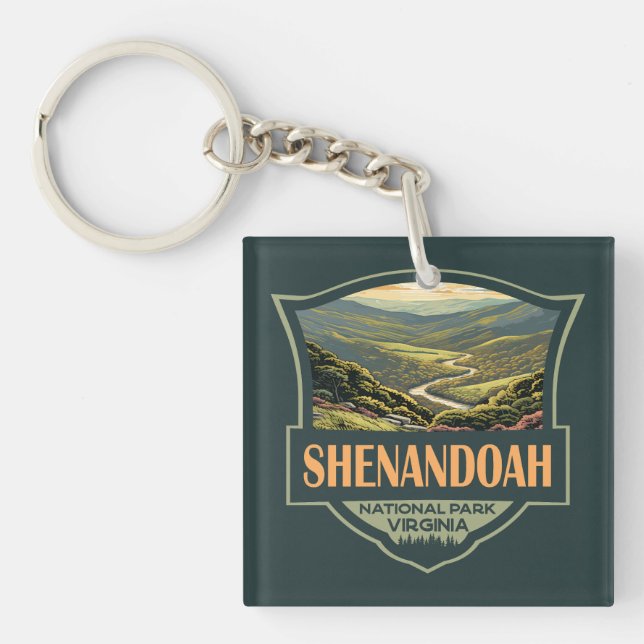 Parc national de Shenandoah Illustration Voyage Ré (Devant)