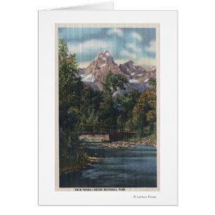 Parc national de Teton, WY - Twin Peaks View