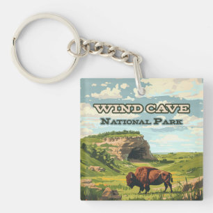 Parc national de Wind Cave Bison Dakota du Sud