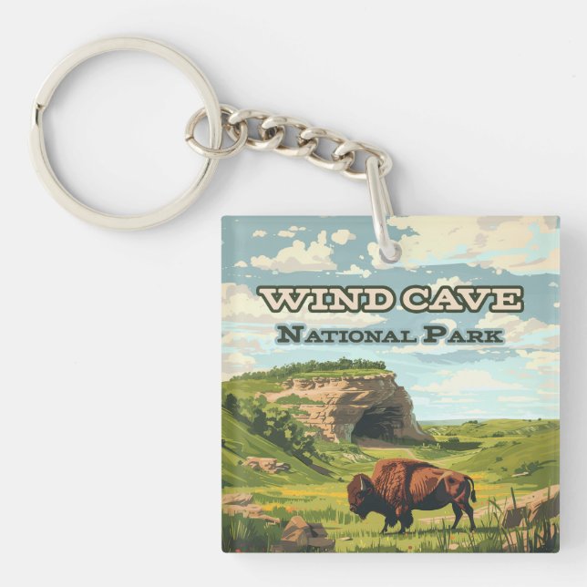 Parc national de Wind Cave Bison Dakota du Sud (Devant)