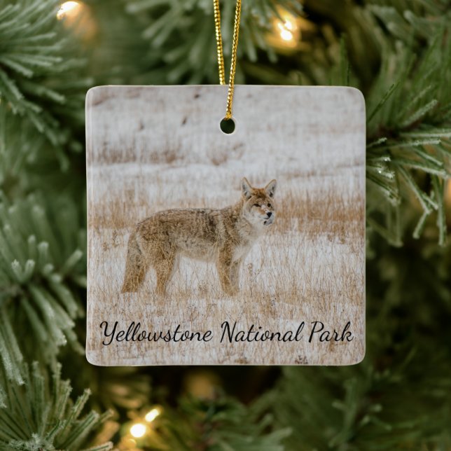 Parc national de Yellowstone Ornement Coyote (Arbre)