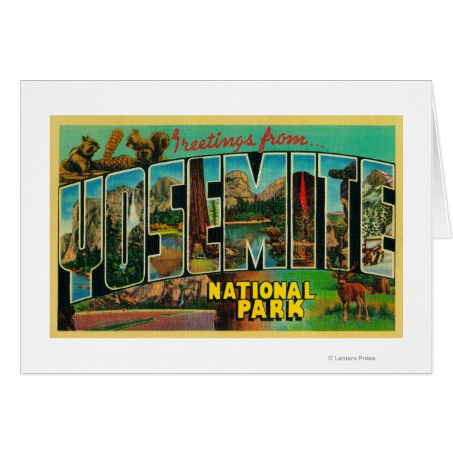 Parc national de Yosemite, Californie - Grande Let (Devant horizontal)