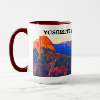 Parc national de Yosemite - Demi-Dôme et mug de ch