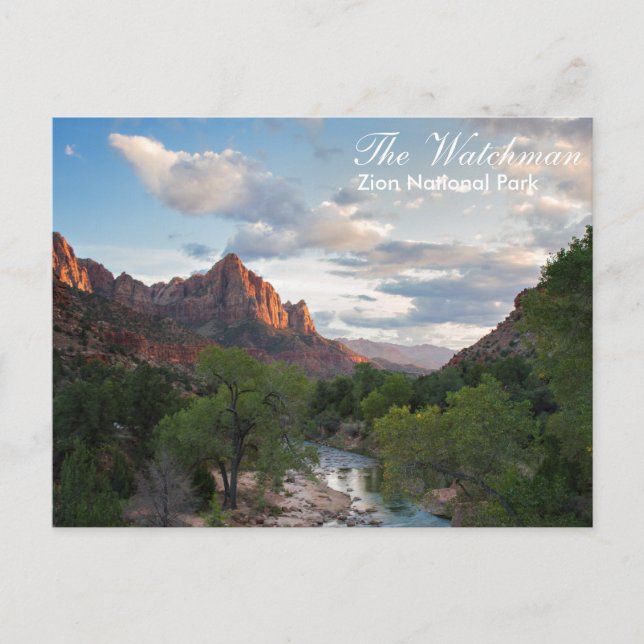Parc national de Zion - la carte postale de (Devant)