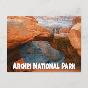 Parc national des Arches, carte postale Moab Utah