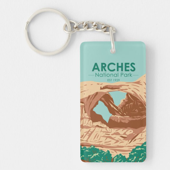 Parc national des Arches Double Arche (Devant)