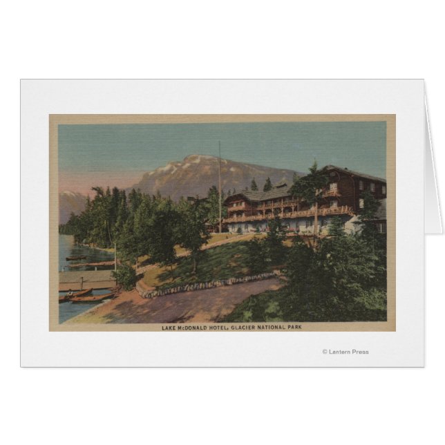 Parc national des Glaciers, MT - Lac McDonald (Devant horizontal)