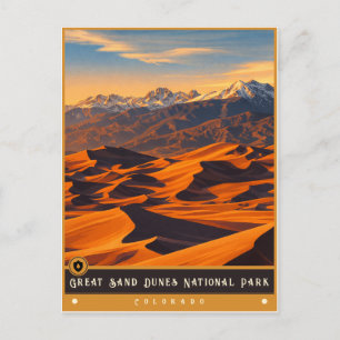 Parc national des Great Sand Dunes   Carte postale