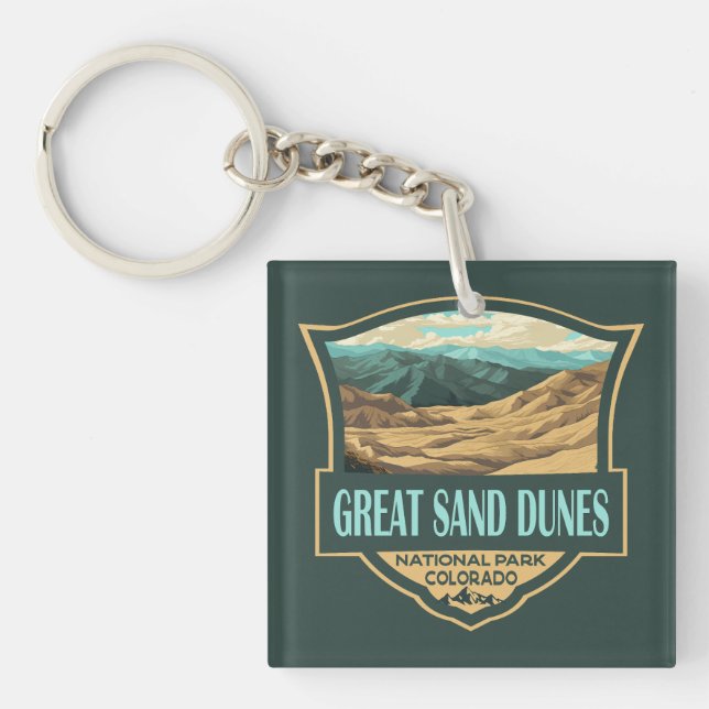 Parc national des Great Sand Dunes Illustration Ré (Devant)