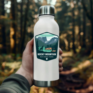 Parc national des Rocheuses   Sticker Die-Cut