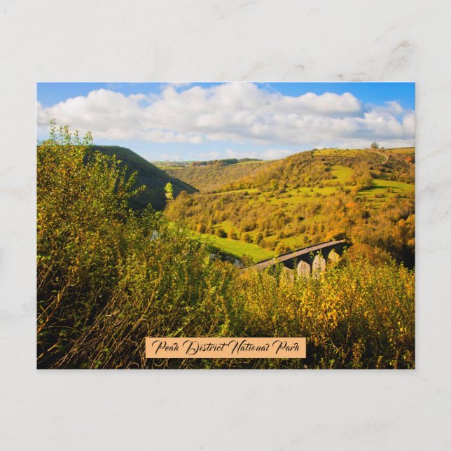 Parc national du district de Peak, UK Carte postal (Devant)