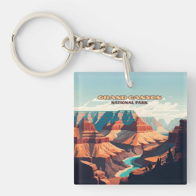 Parc national du Grand Canyon Arizona Retro (Devant)
